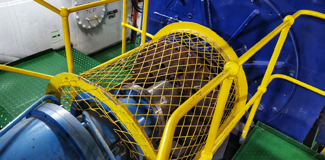 Machine guard installation