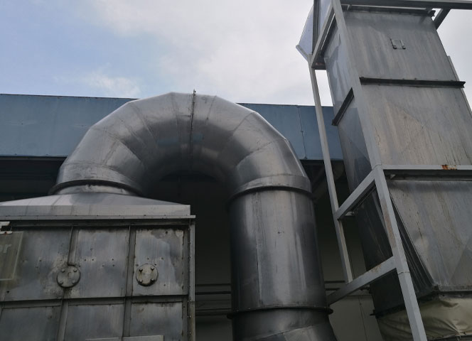 Dust collector filtration unit